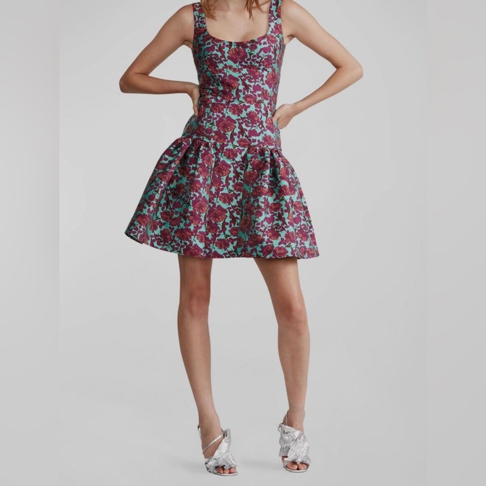 ZAC POSEN  
Jacquard Cocktail Dress